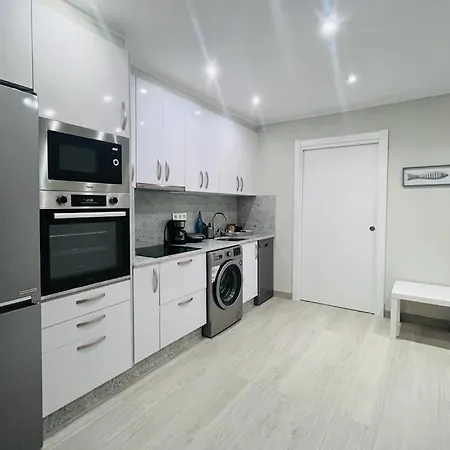Apartamento adosado con terraza en Playa América, Nigrán Exterior foto
